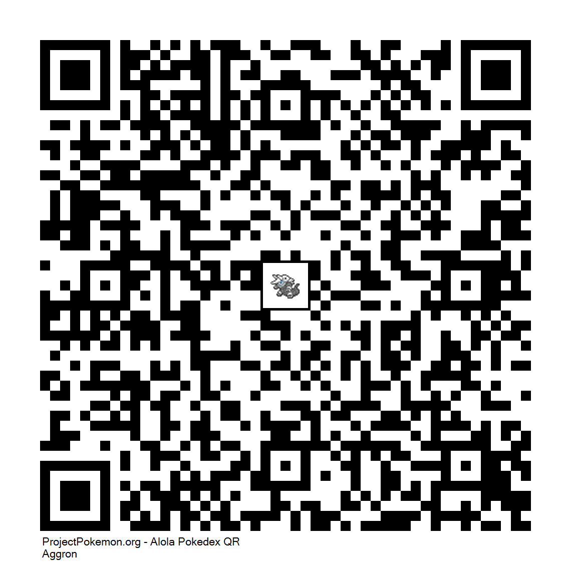 Cdigo QR de Aggron
